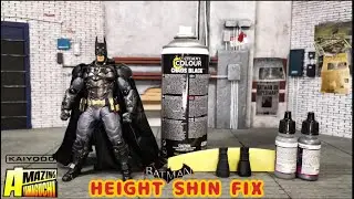 Shin Fix Amazing Yamaguchi Batman (3D printed) Arkham Knight Ver. REVOLTECH 1/12 action figure #dc