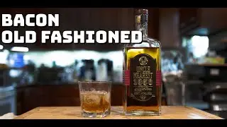 Bacon Fat Washed Old Fashioned | Smoky & Savory Twist