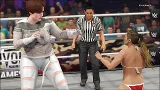 WWE 2K23 - Ronda Rousey vs. Ali Awesome - Royal Girl Fights ❤️
