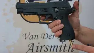 Van Der Hilst Airsmith   RAM Pistol X50 com Adaptador para Remote e HPA