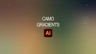 How To Make A Gradient Camo Background In Illustrator