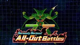 Seriously Serious All Out Battles: Cell 1st Form (Androids/Cell Saga) | Dragon Ball Z Dokkan Battle
