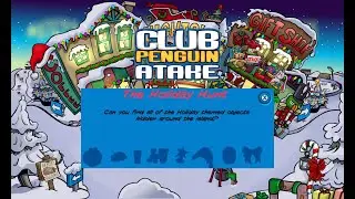 Club Penguin Atake Scavenger Hunt Holiday Party 2024 AS2