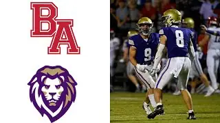 No. 11 Brentwood Academy vs No. 14 CPA Week 1 TSSAA Football (GAME HIGHLIGHTS)