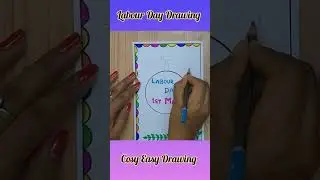 Labour Day card|Happy Labour Day card|Labour Day Card Making|How to make Labour Day card|Labour Day