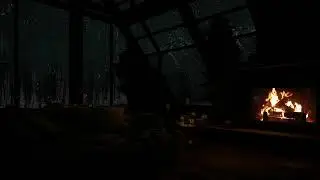 The Best SLEEP Sounds(No Ads)💦😴Heavy Rain + Thunder on Roof & Crackling Fire🔥Relaxing Night Ambience