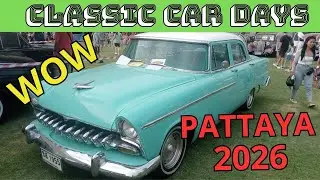 Charity Classic Car Show & Parade Pattaya 2026, งาน Charity Classic Car Show & Parade พัทยา 2026