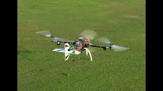 F-Copter hybrid VTOL drone