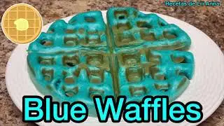 MAKING BLUE WAFFLES 🧇