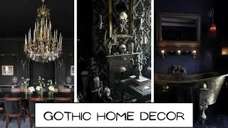 Dramatic Gothic Home Decor Inspiration | And Then There Was Style