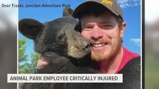 Employee working near giraffe enclosure at West Michigan animal adventure park critically hurt