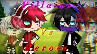 MHA/BNHA Singing battle Villains vs Heroes