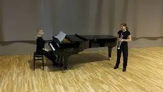 Sāra Zelma Vecpuise, 14.gadi, G.Telemans &ndash; 'Sonāta', K.F.E.Bahs &ndash; 'Pavasara atmoda'