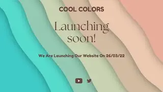Web App Launched | Cool Colors | Cool Coding Tamil