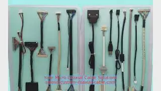 cable vs harness micro coax cable suppliers for endoscope imaging I-PEX 20439-040E-13 Purification E