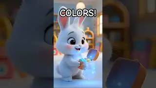 Bunny Finds Hidden Colors! 🐰🌈 | Fun Kids Short