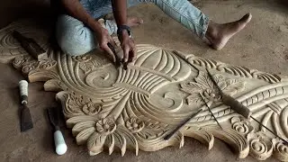 Box Bed Kalsa Design 🥰 बहुत ही पेयार से बनाया हु जरूर देखना ✓ Wood Carving Design #woodart