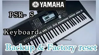 #Keytrics #Malayalamkeyboardtutorial Yamaha backup & Restore