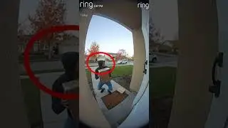 Package Thief CAUGHT on Ring Doorbell Camera