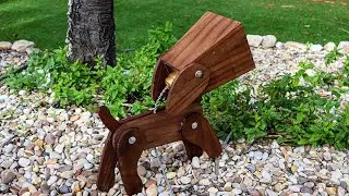 Crea una Lámpara de Madera con Forma de Perro