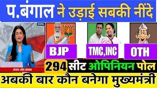 West Bengal Assembly Election 2026 Opinion Poll | West Bengal vidhansabha chunav Exit Poll | TMC BJP