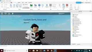 How to make a Custom Avatar In your Roblox Game!