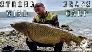 CarpFishing in Extreme Conditions - Catching Grass Carp with Method Mix Style
