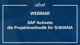 W: SAP Activate die Projektmethodik f&uuml;r S/4HANA