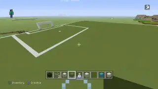 Minecraft custom build football stadium
