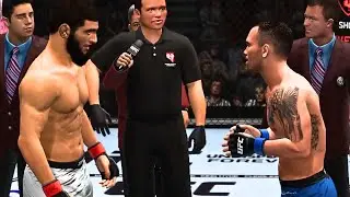 Khamzat Chimaev vs Colby Covington FULL FIGHT | UFC Undisputed Forever AI Simulation Gameplay