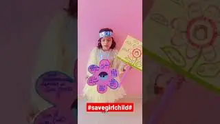 speech for save girl child awareness....#cute aadya# for fancy dress competition 😍❤️😘😘😘😘😘😘#
