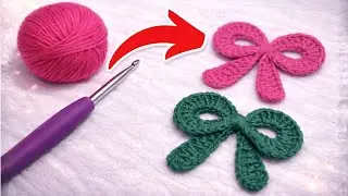 Easy Crochet Bow Tutorial 🎀 | Cute & Quick Ribbon Bow