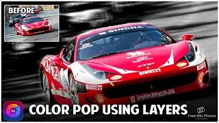 ON1 Photo Raw is a great color pop effect photo editor
