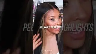 1 Wig 2 Styles | Natural Growth Hairline | Peekaboo Highlights Glueless Wig | RPGSHOW