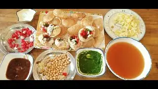 How To Make Pani Puri At Home In Hindi! | Simple, Crispy & Tasty Recipe
