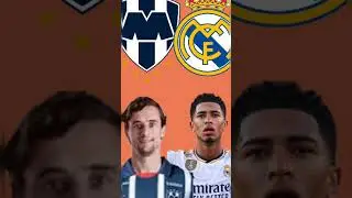 Monterrey vs real Madrid compere #football