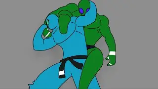 Judo vs BJJ | Animated Fight scene