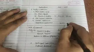 calculation of Net Profit before tax and extra ordinary items cash flow statement.