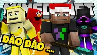 BIỆT ĐỘI ĐÀO MỎ - Minecraft Snow Spleef Arcade Games