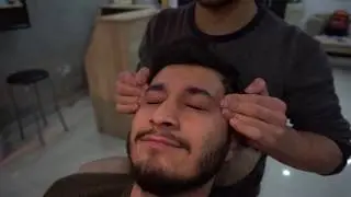 ASMR Barber Turkish  Massage 1 face, head