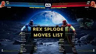 Rex Splode Moves List - Invincible VS Closed Alpha
