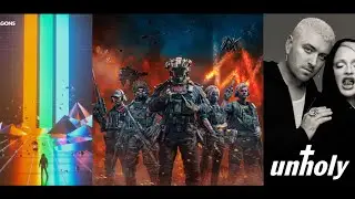 Believer x old habits x unholy (mashup) alan walker x imagine dragons x sofia reyes ft.farruko 