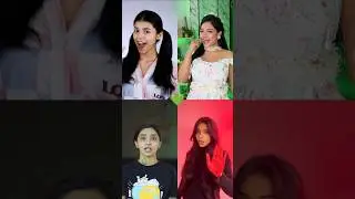 Color Mixing Trend 💚🌚 || Jharna Bhagwani 🆚 Nilanjana 🆚 wish_rathod 🆚 Pragati Verma || #stamp #trend