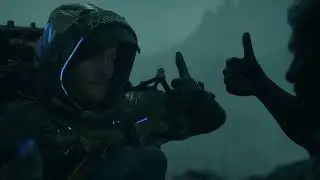 Death Stranding 2 - Order 17 Head To The Location Where The Anomaly Is: Sam Pulled Into Tar Cutscene