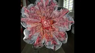 This 3d Resin Bloom Is Mesmerizing | 3D Epoxy Resin Art Tutorial