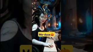 Me and medusa #amazingeffects #funnyshorts