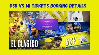 🎟️ IPL 2025 &ndash; CSK vs MI Ticket Booking Details 🏏🔥