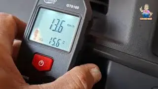 Wind speed measurement for Toyota Vigo Champ.
