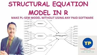 MAKE PL- SEM MODEL  USING -R PROGRAMMING -FREE