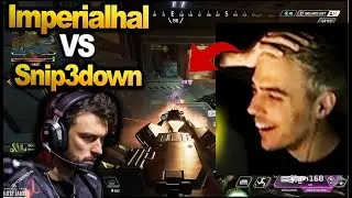 Команда TSM Imperialhal против команды Snip3down *НОВАЯ* в ALGS-тренировках!! ИГРА СТРИМЕРОВ ( Ap...